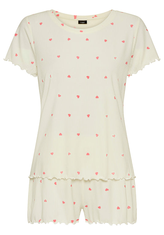 Vivance Dreams VD Rib Shorty (Off-white)