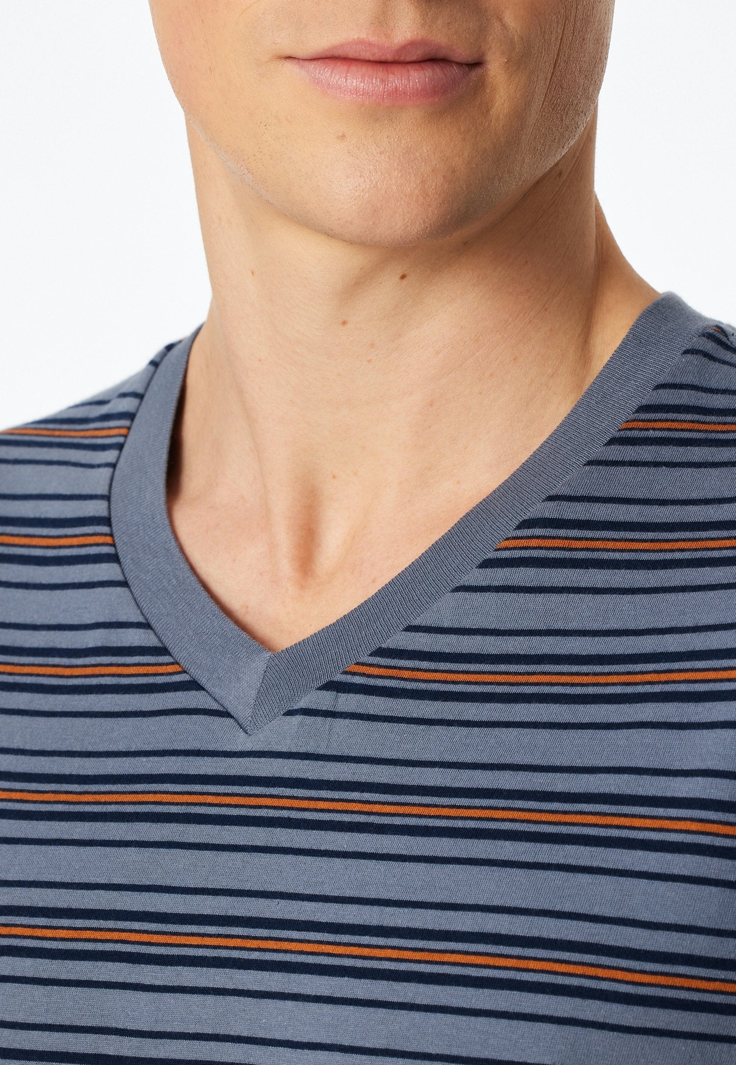 Schlafanzug kurz (Blaugrau)