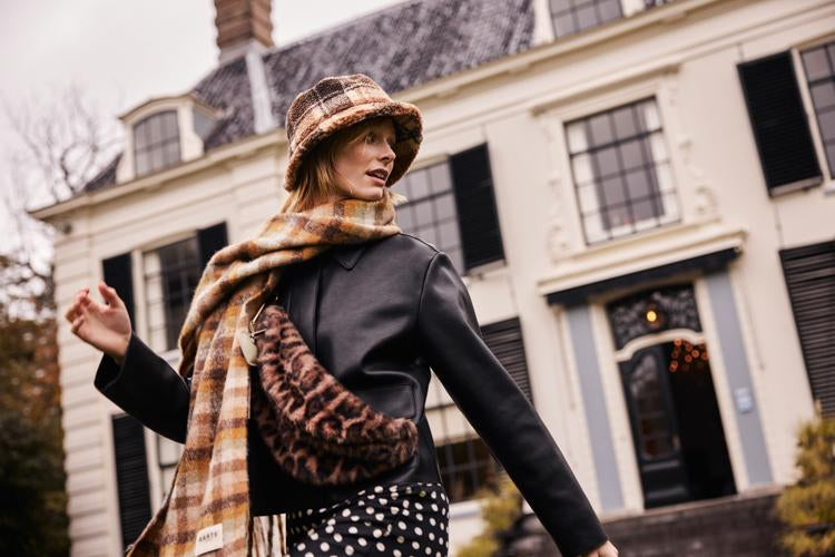 Malinna Bumbag (Brown Print Brown)