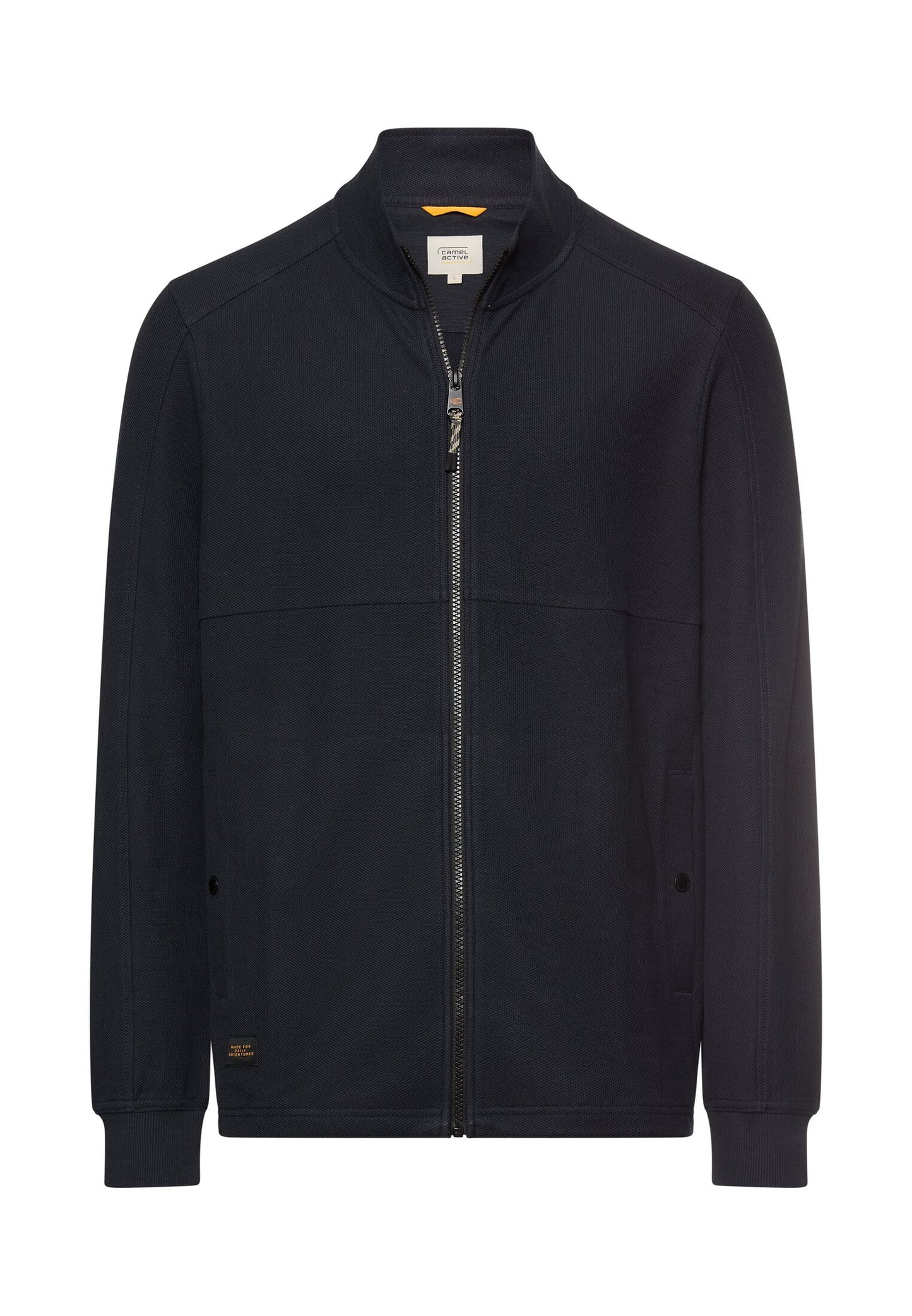 Sweatjacke mit verstellbarem Tunnelzug (Dark Navy)