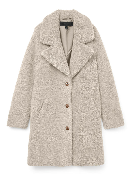 Vmkylie Teddy Coat Ga Boo (Oatmeal)