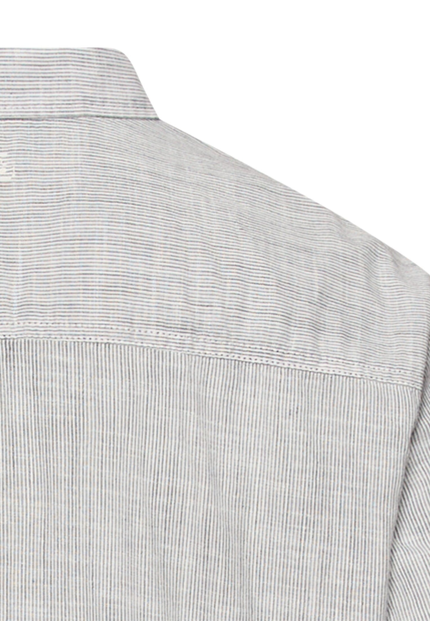 Kurzarmhemd mit Kontrastdetails (Offwhite)
