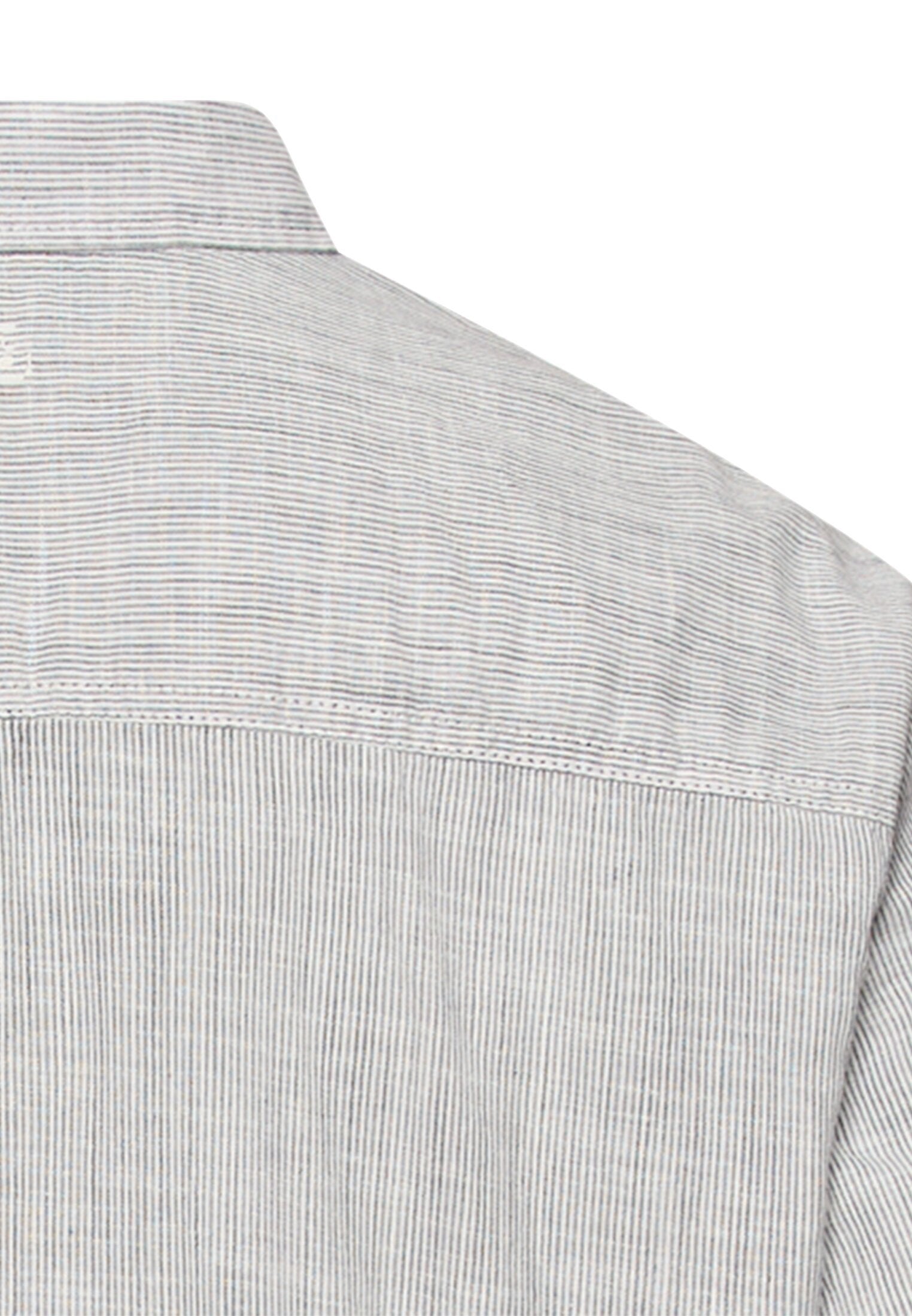 Kurzarmhemd mit Kontrastdetails (Offwhite)