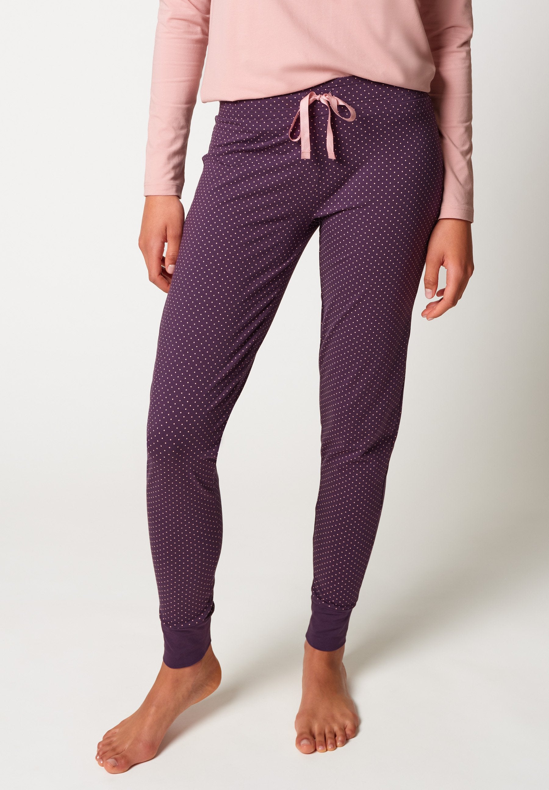 SKINY Damen Hose lg. Night In Mix & Match (Mysterioso Dots)