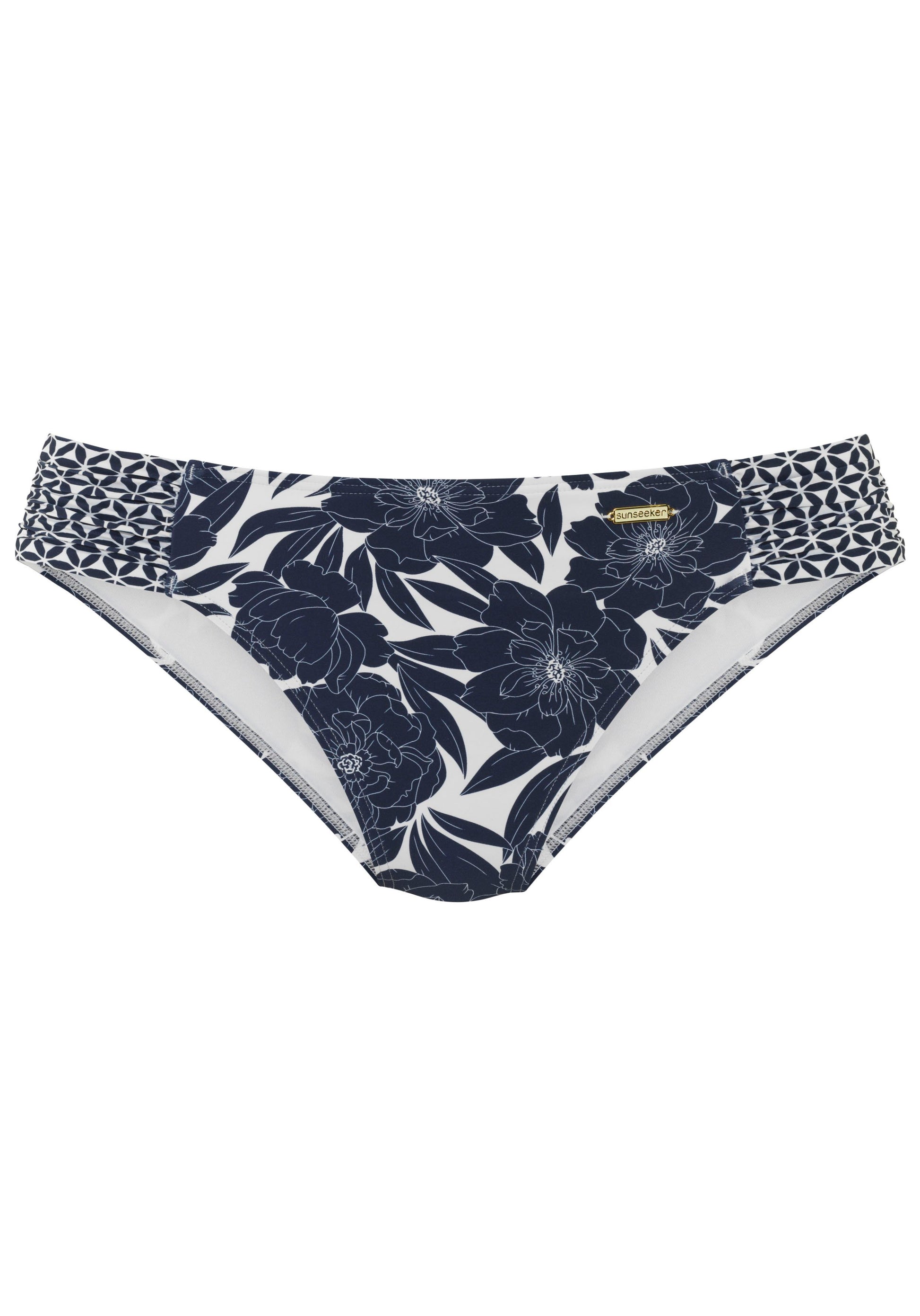 Sunseeker LM Bikinihose mit Raffung (Navy-print)