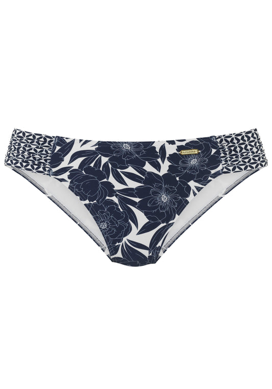Sunseeker LM Bikinihose mit Raffung (Navy-print)