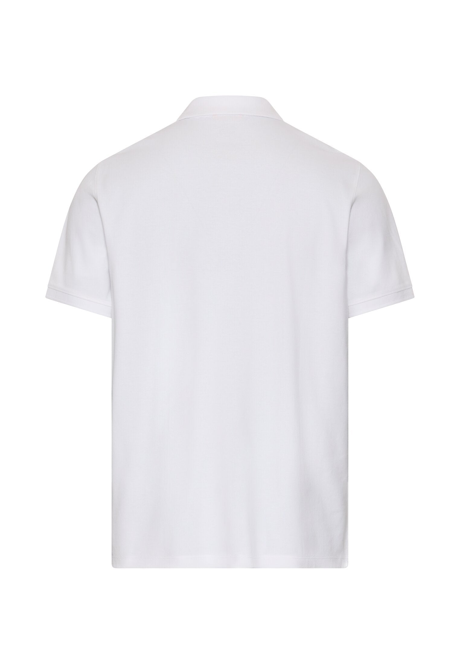 Poloshirt mit Druckknöpfen (White)
