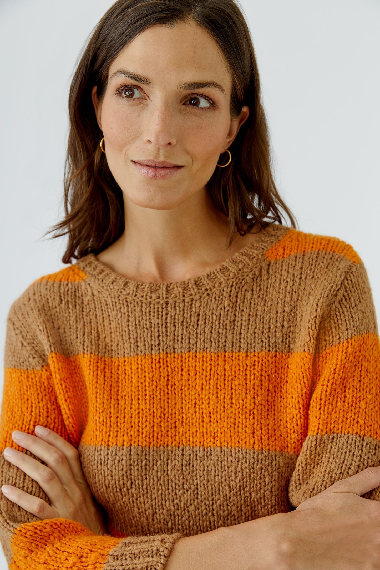 ESMY Pullover (Dk Camel Orange)