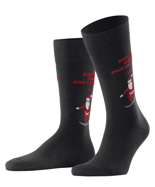 Burlington Snowboarding Santa Herren (Black)