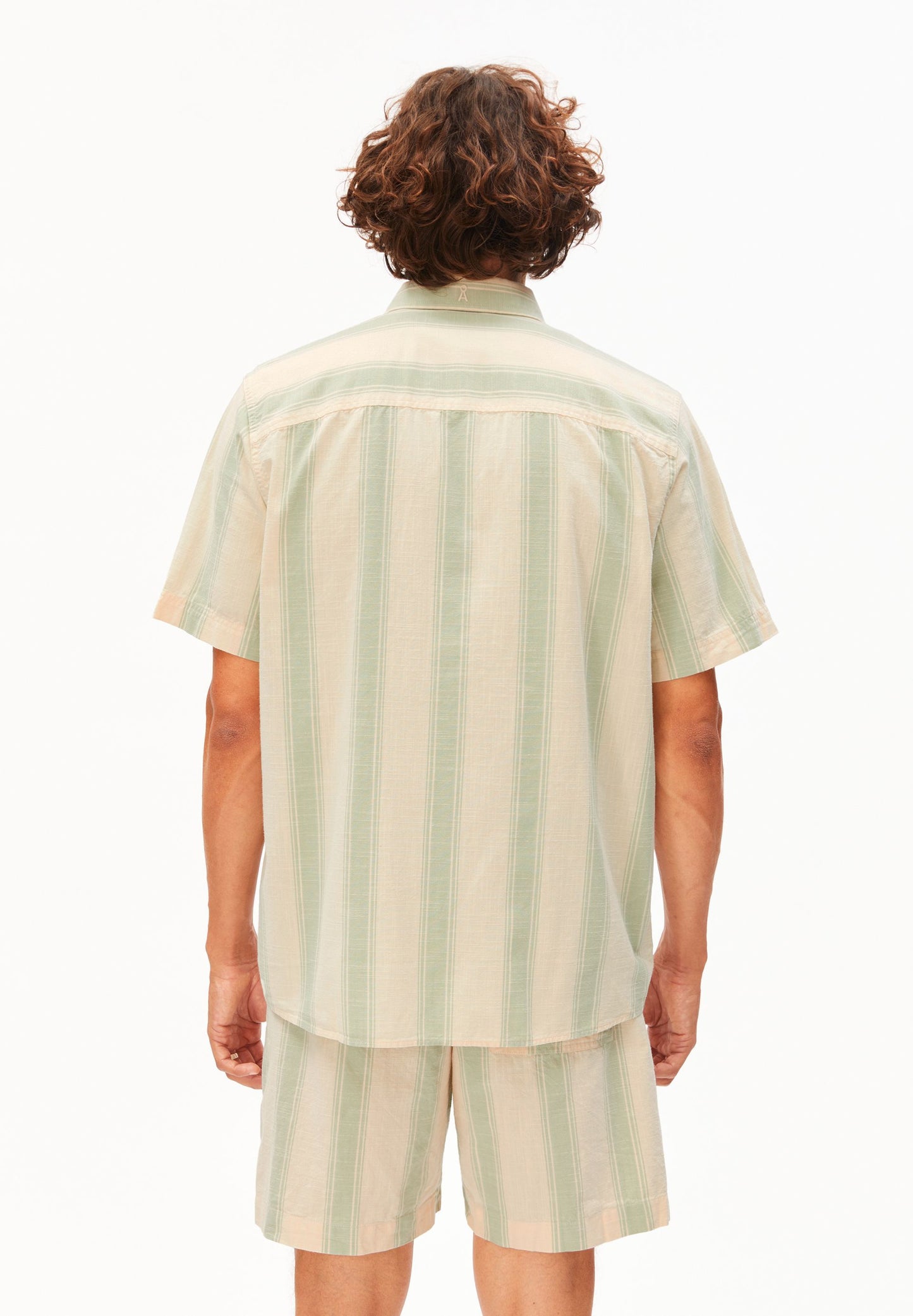 Striped Shortsleeve Shirt (Foam)