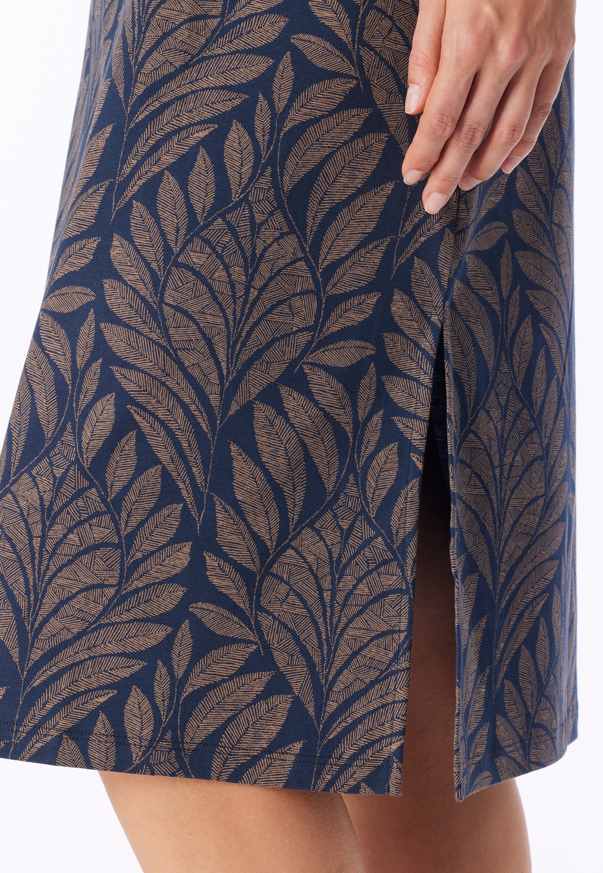 Nachthemd langarm, 110cm (Deep Sea Blue)