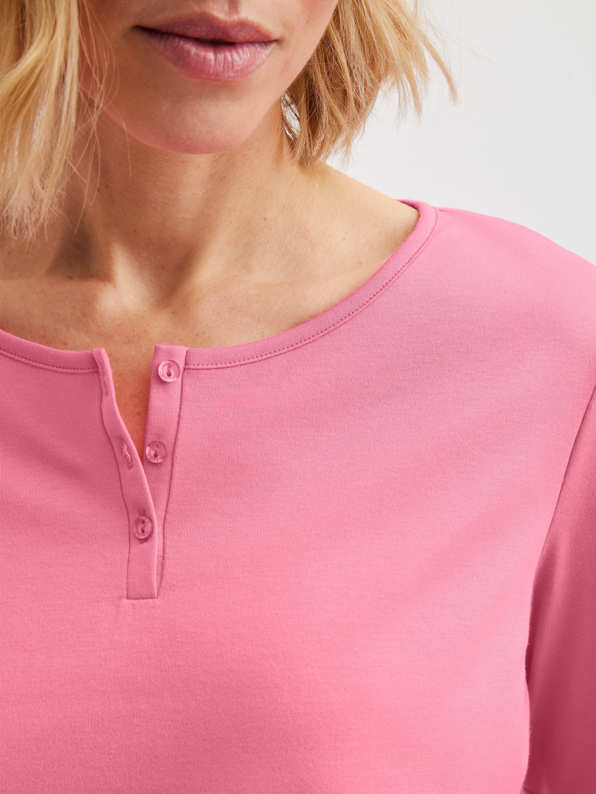 DAMEN Shirt langarm (Sugar Melon)