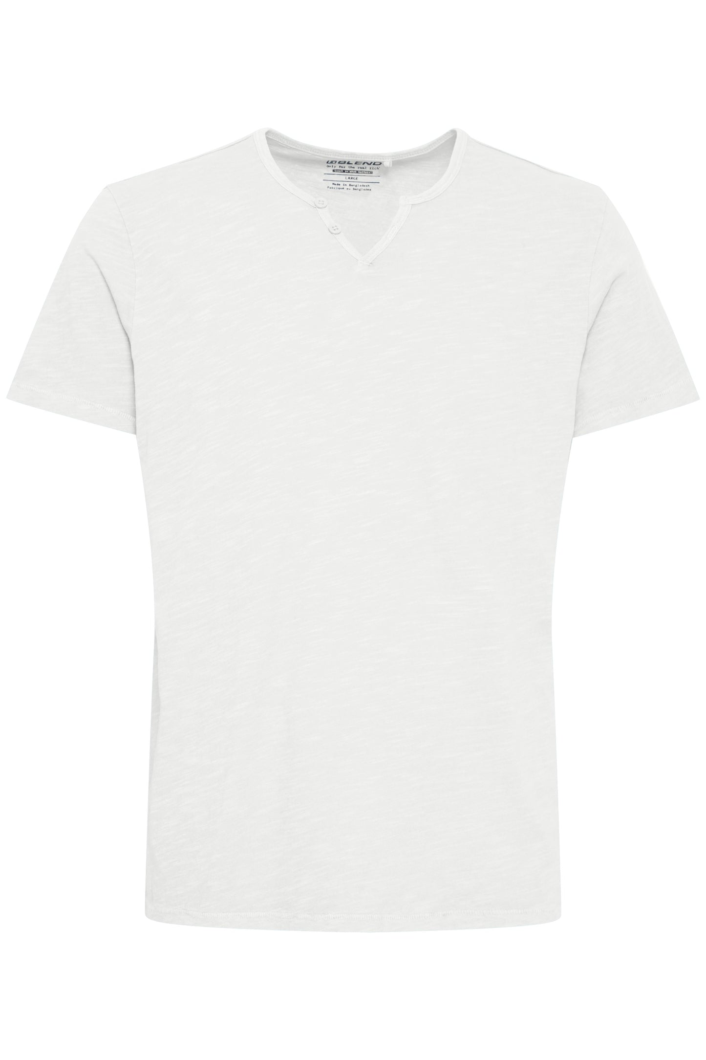 BHAshton split neck tee (Snow White)
