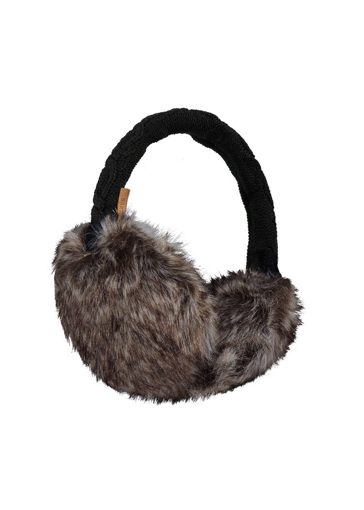 Fur Earmuffs (Brown Heather Brown)