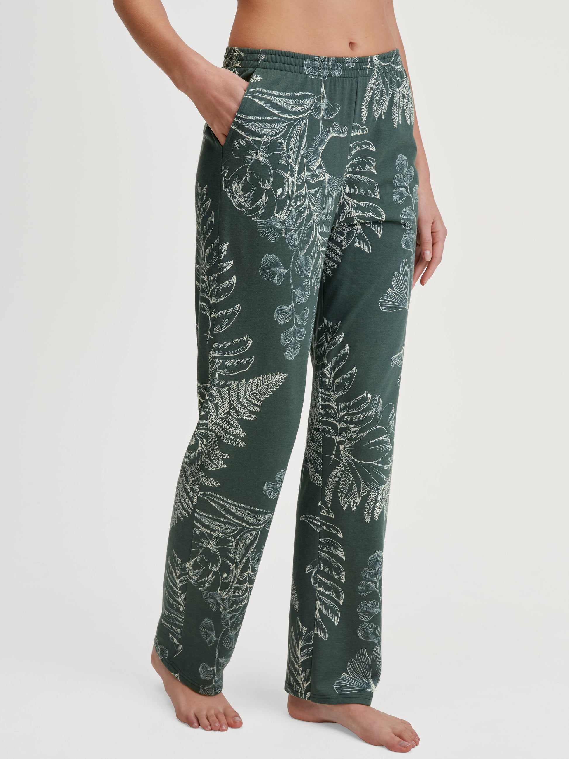 WOMEN Pants (Deep Emerald Gre)