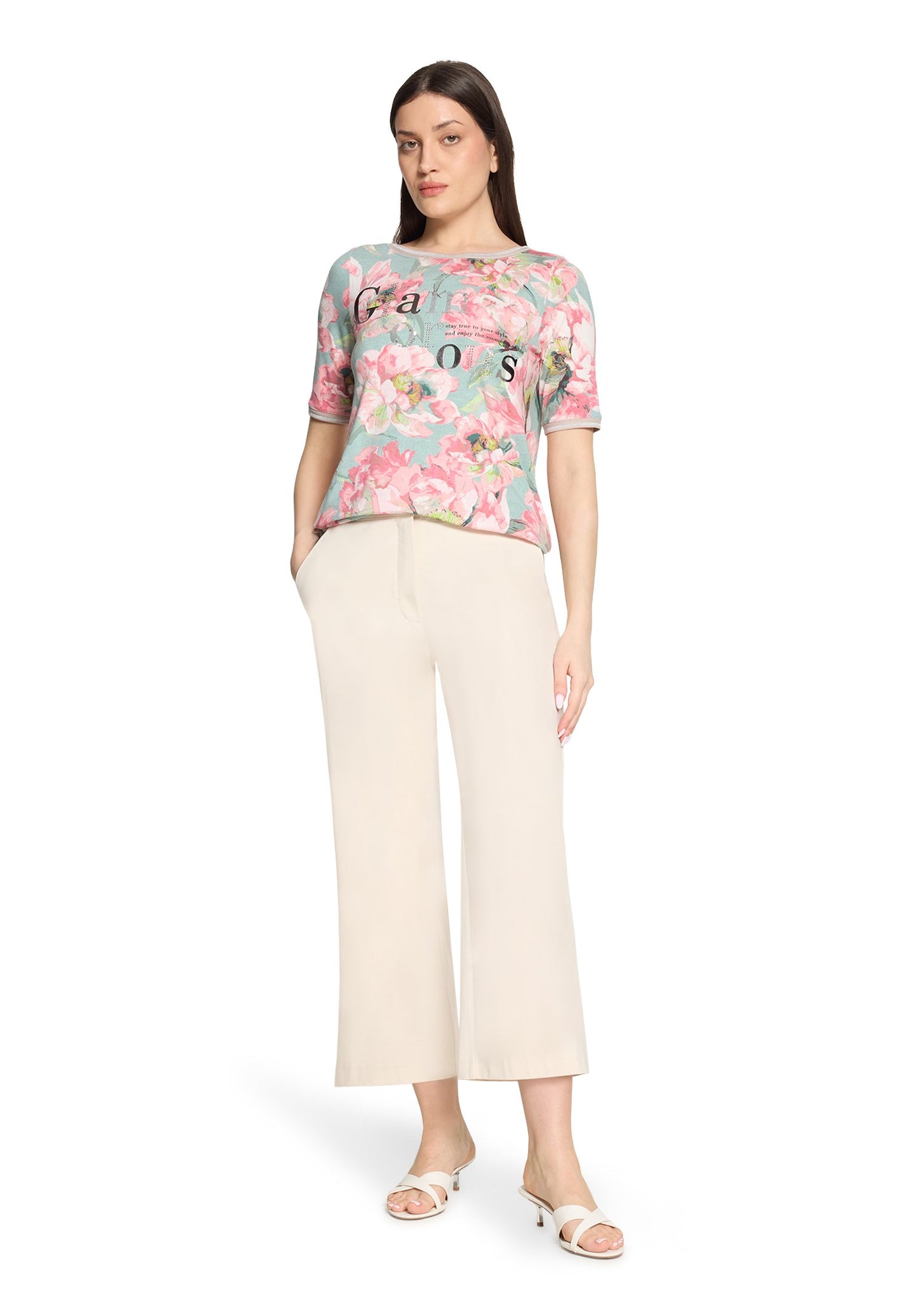 Casual-Shirt (Mint/rosé)