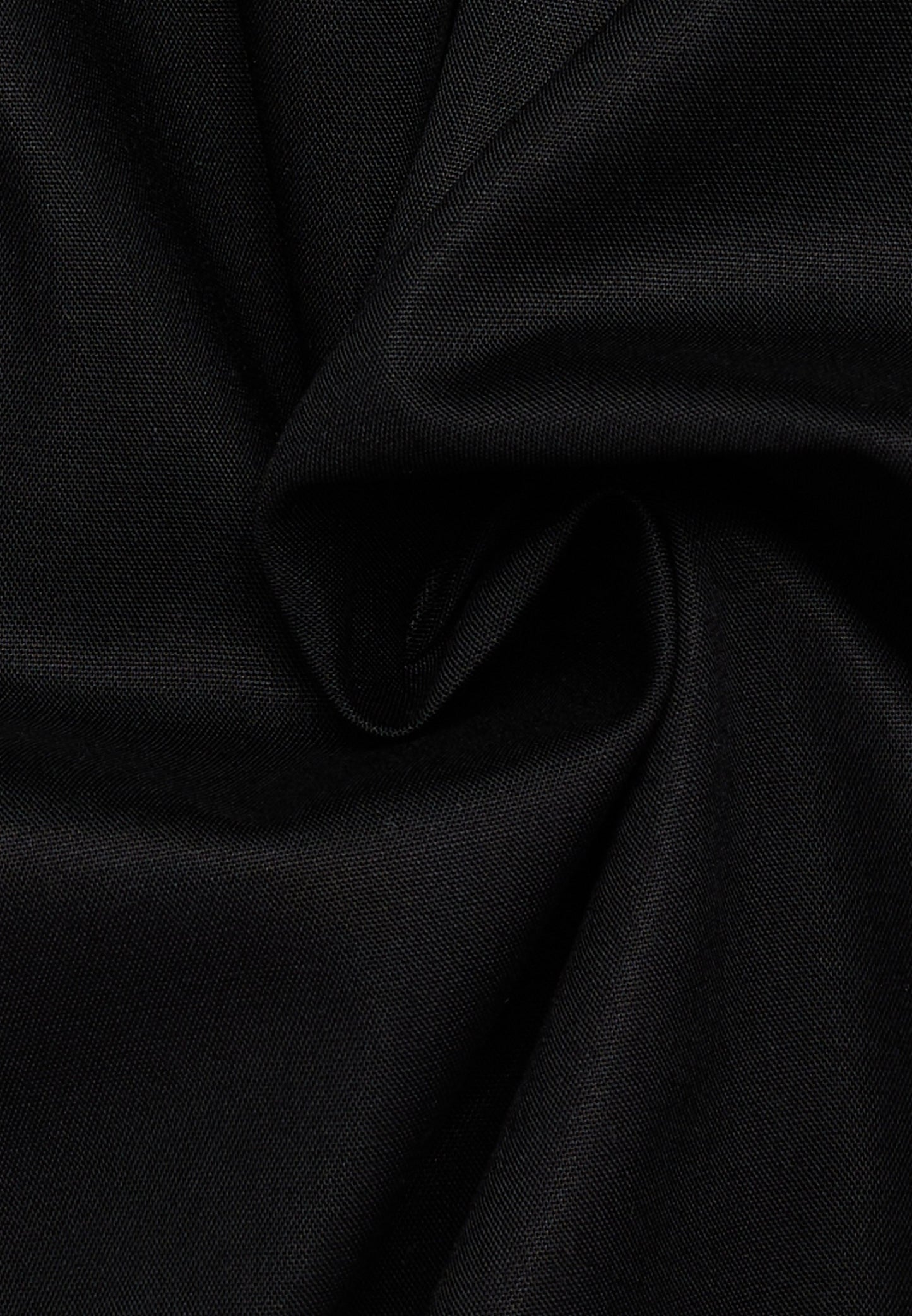 Dynamic Cotton Popeline Langarm (Schwarz)