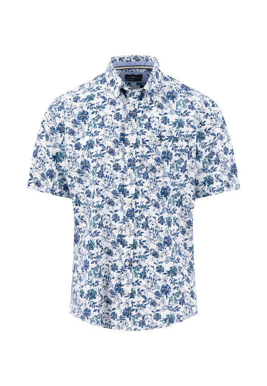Premium Flower Print, B.D., 1/2 (Navy)