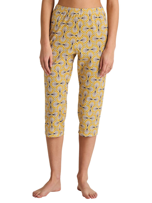 DAMEN Hose 3/4 (Ray Flower Yello)