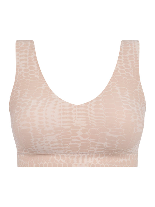 SOFTSTRETCH Bustier mit Soft Cups (Light Snake Prin)