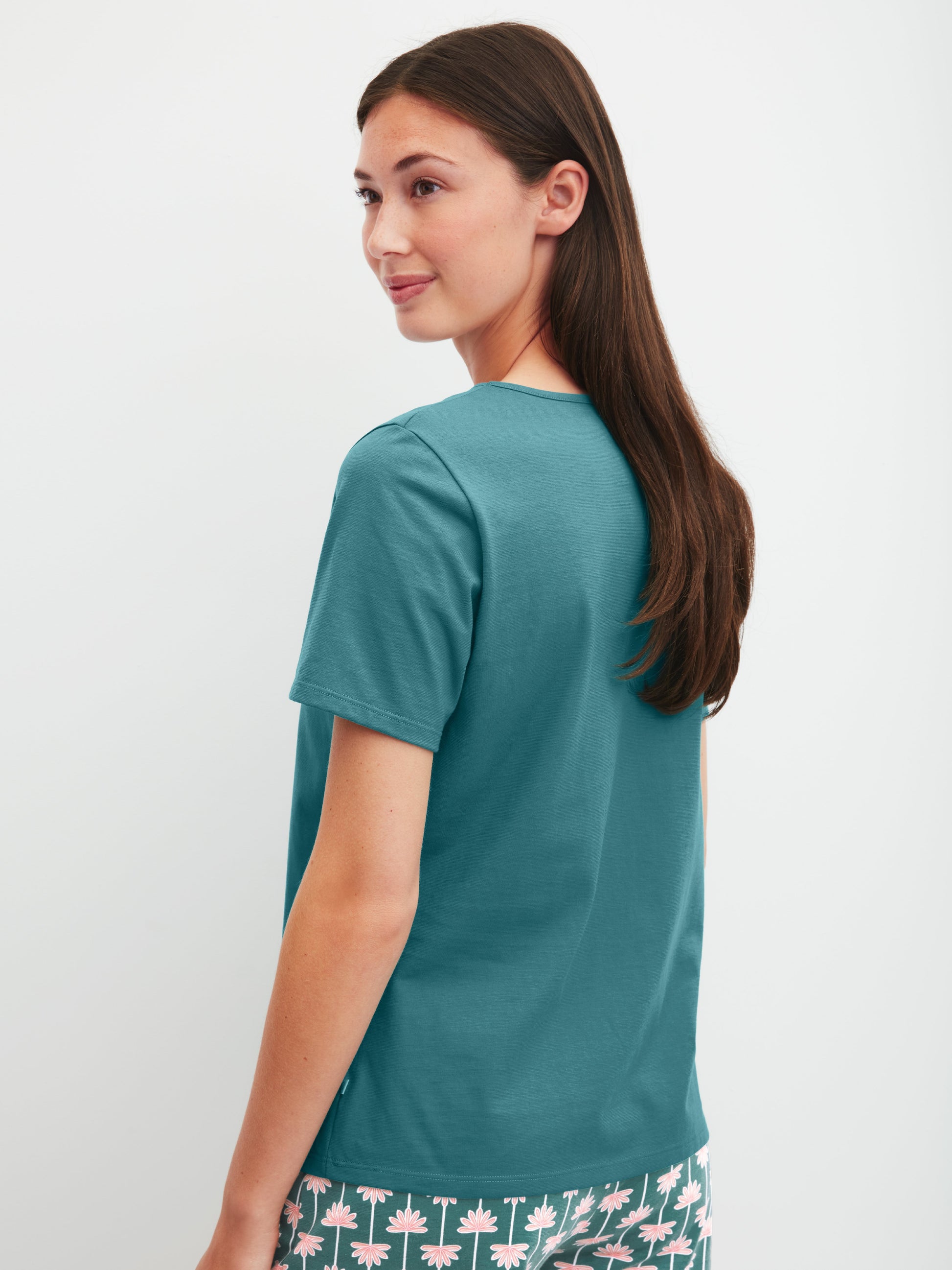 WOMEN Shirt short-sleeve (North Sea Green)