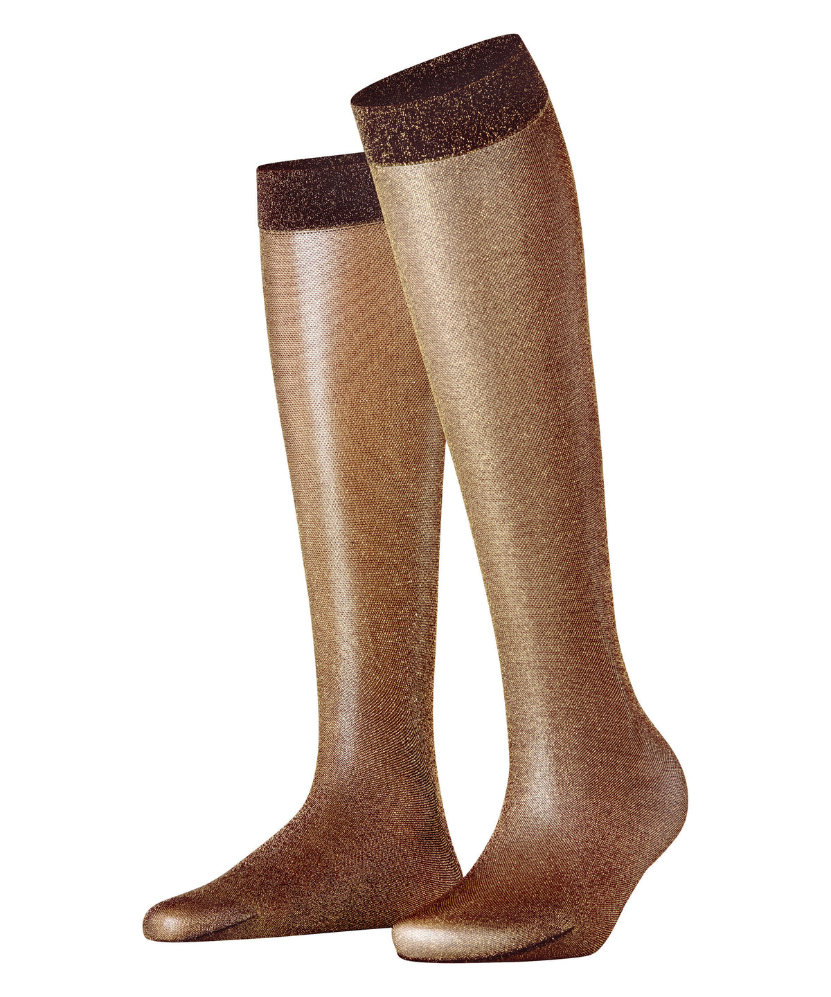 FALKE Glitter KH 30 DEN Damen (Barolo/gld)