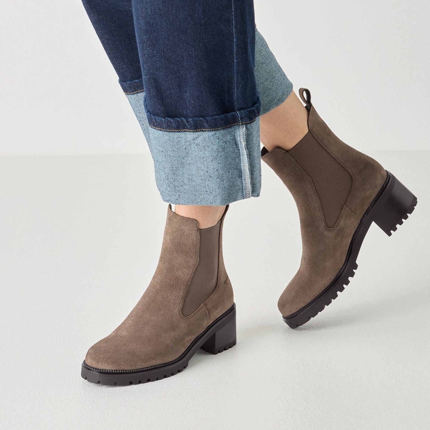 Stiefel (Taupe)