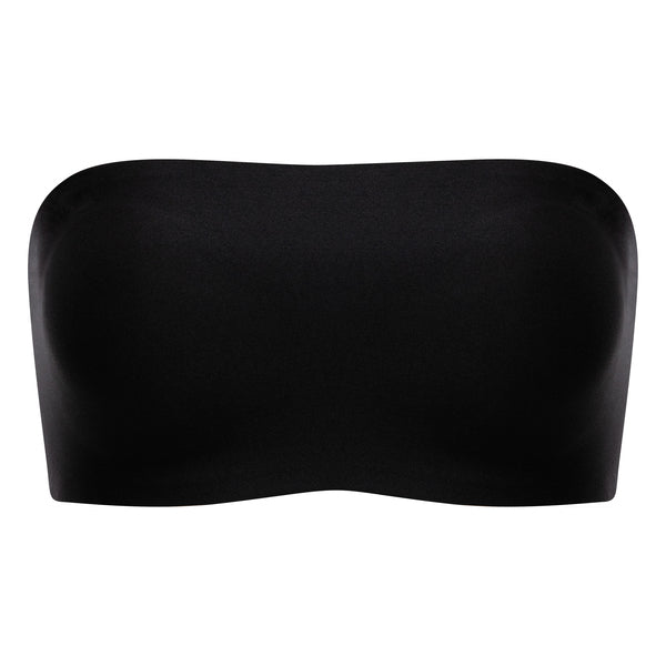 SOFTSTRETCH Bandeau mit Soft Cups (Schwarz)