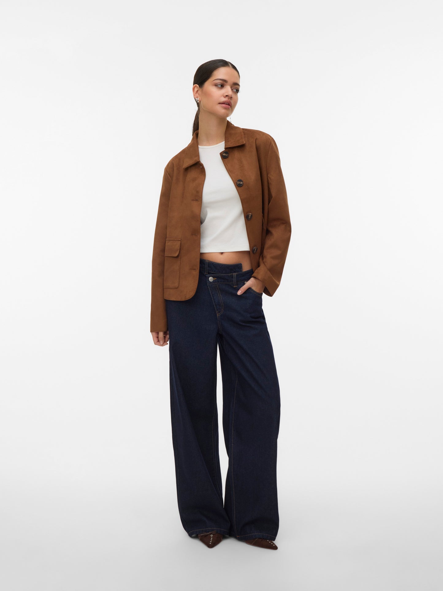 Vmjose Kelly Short Jacket Ga Noos (Cognac)