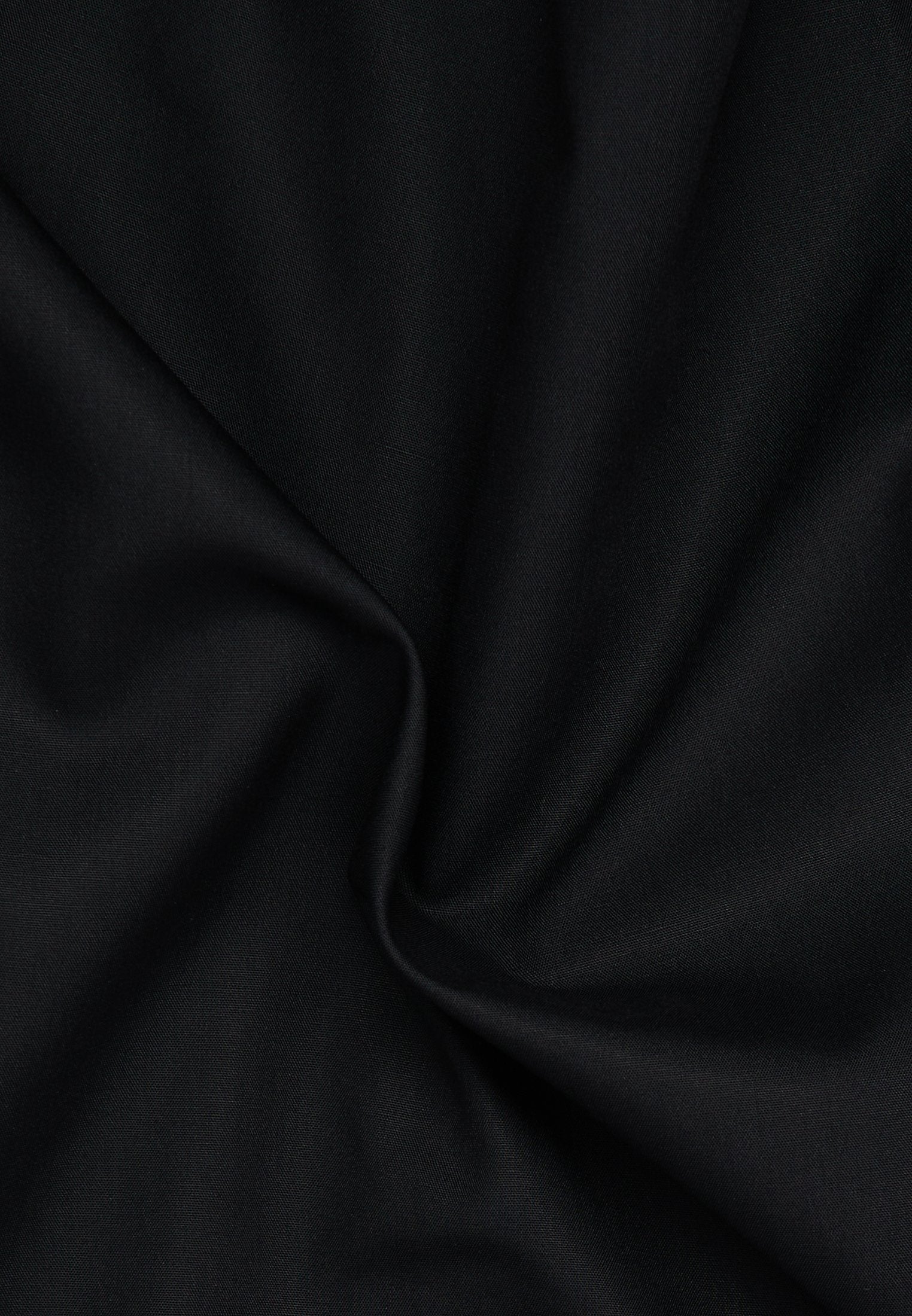 Original Shirt Popeline Langarm (Schwarz)