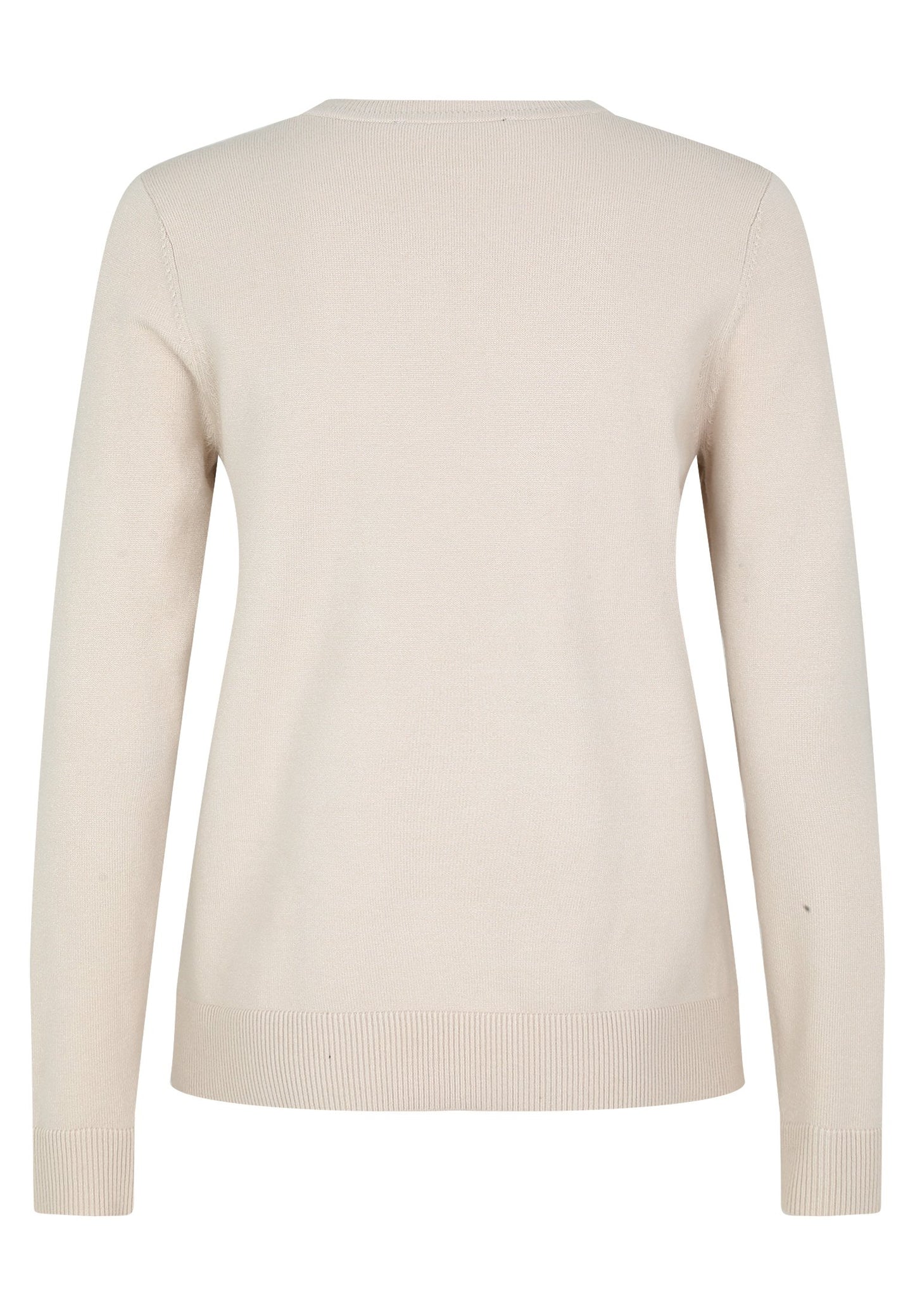 Basic-Strickpullover (Pastel Sand)
