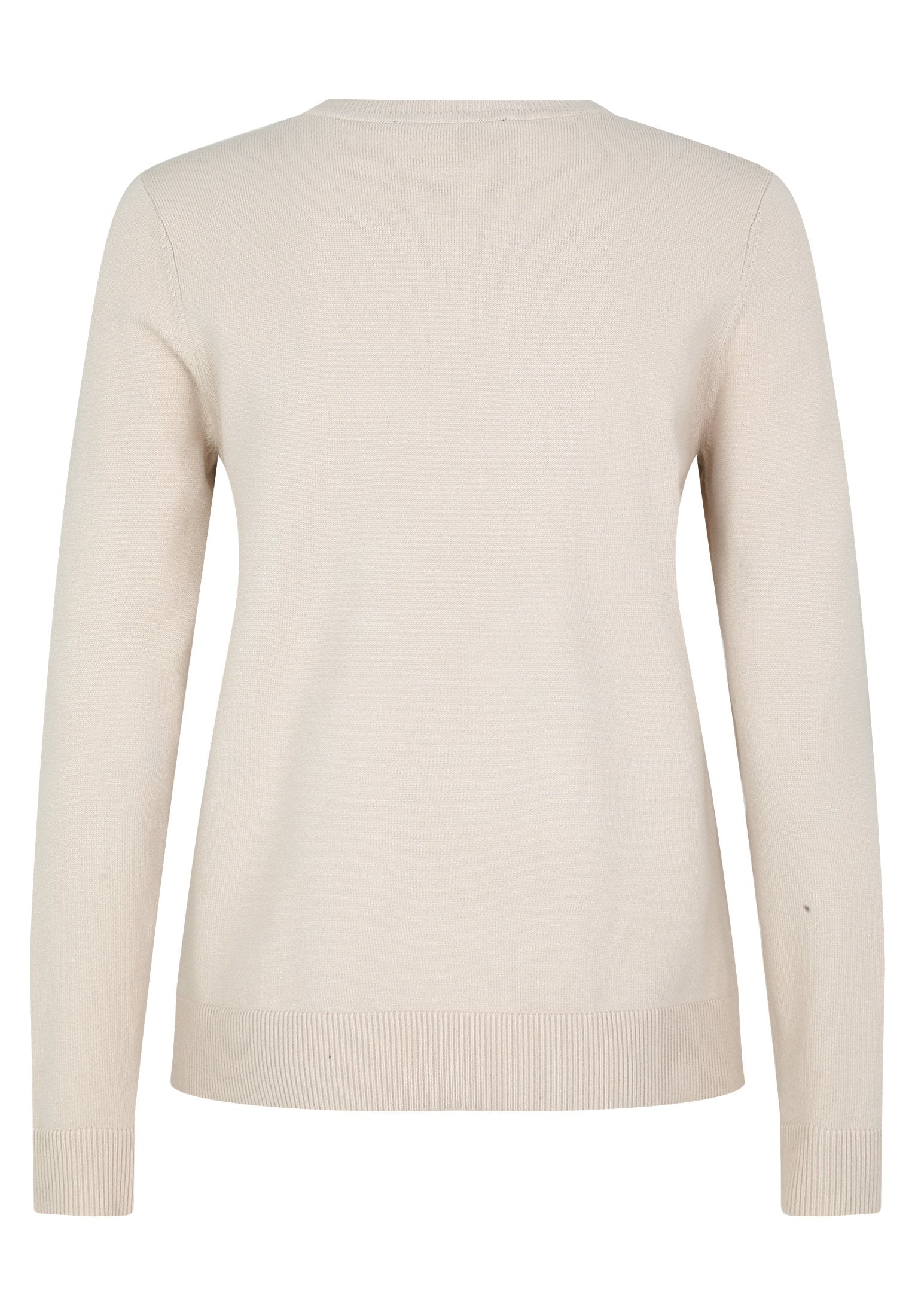 Basic-Strickpullover (Pastel Sand)