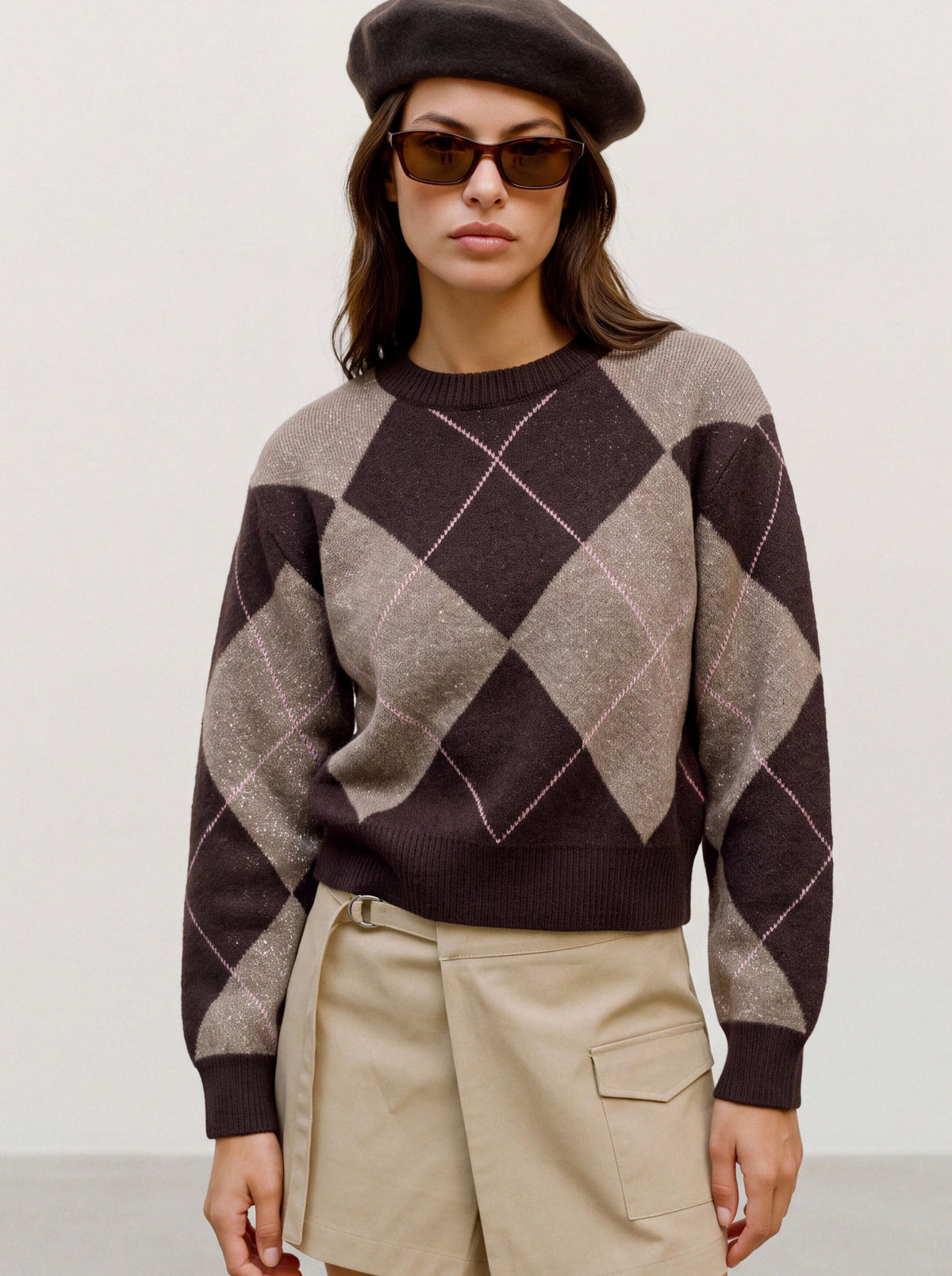 Vmdarla Ls O-neck Pullover Lcs (Chocolate)