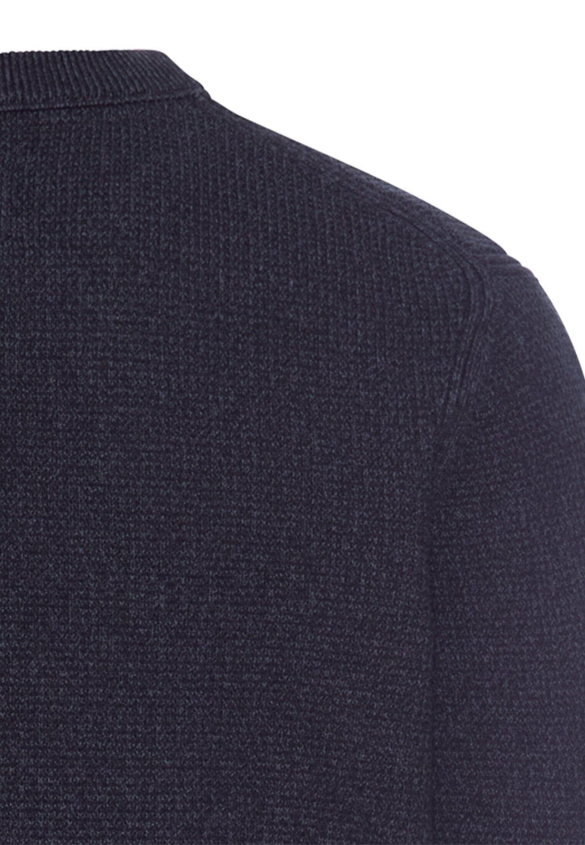 Strickpullover mit Brusttasche (Tinted Blue)