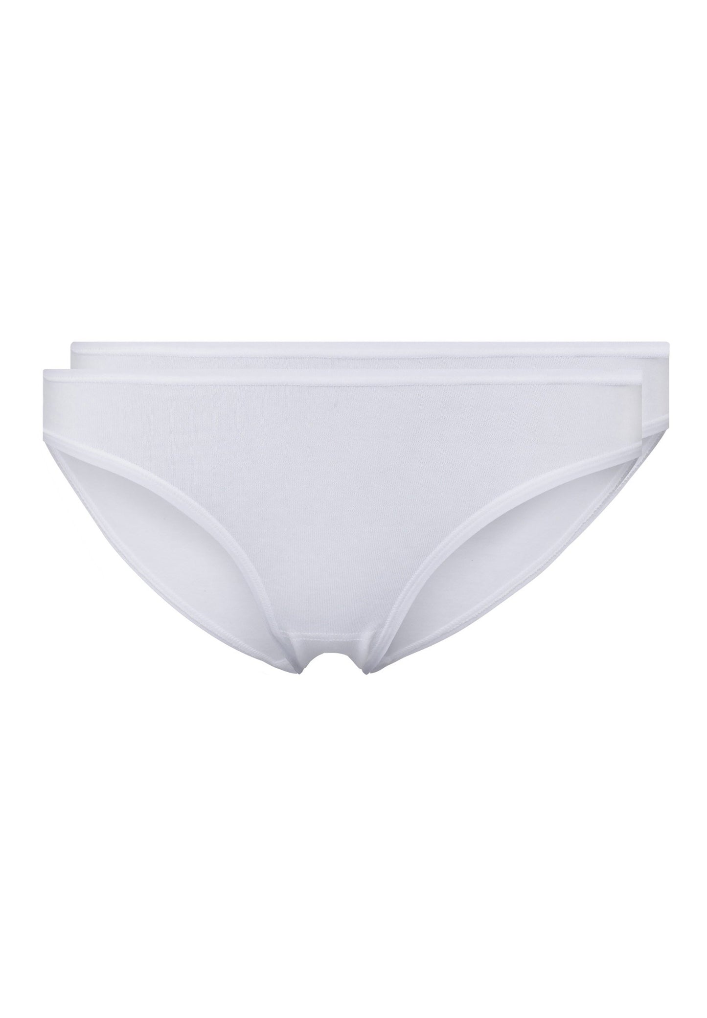 Skiny Damen Rio Slip Doppelpack SKINY ADVANTAGE Cotton Stretch (White)