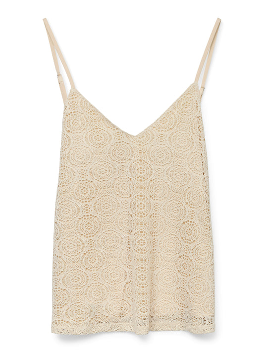 Vmmaya V-neck Singlet Top Jrs (Birch)