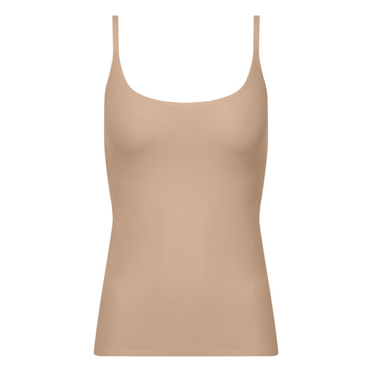 SOFTSTRETCH Top mit Spaghettiträgern (0wu Nude)