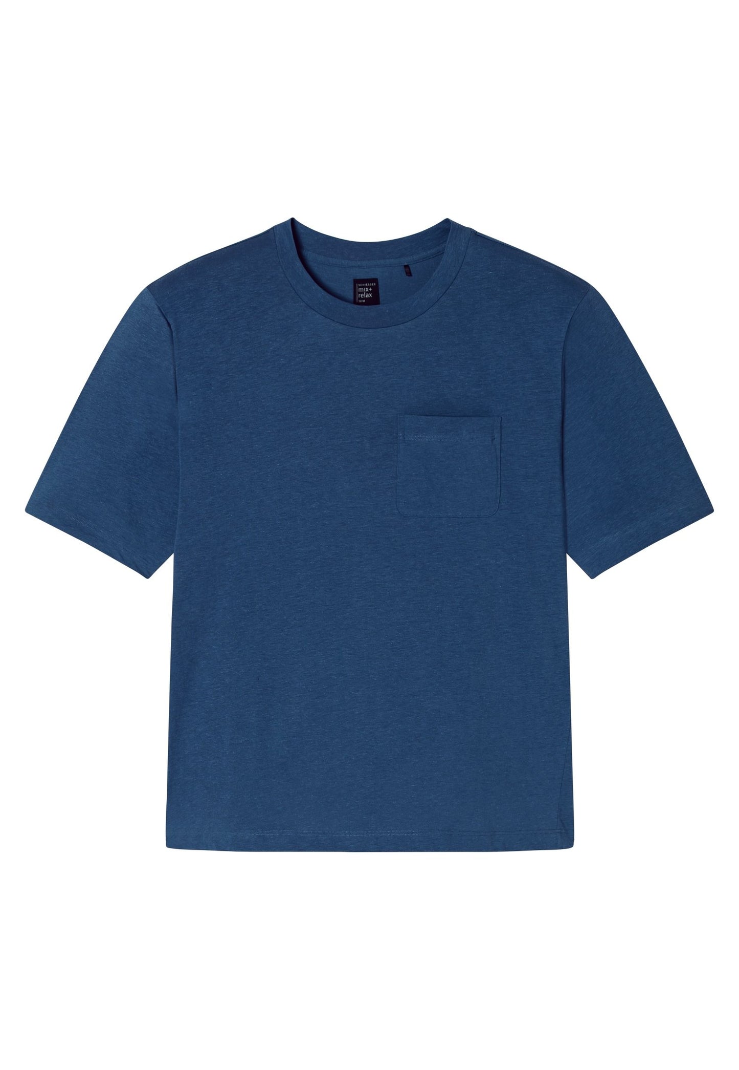 T-Shirt Rundhals (Atlantikblau)