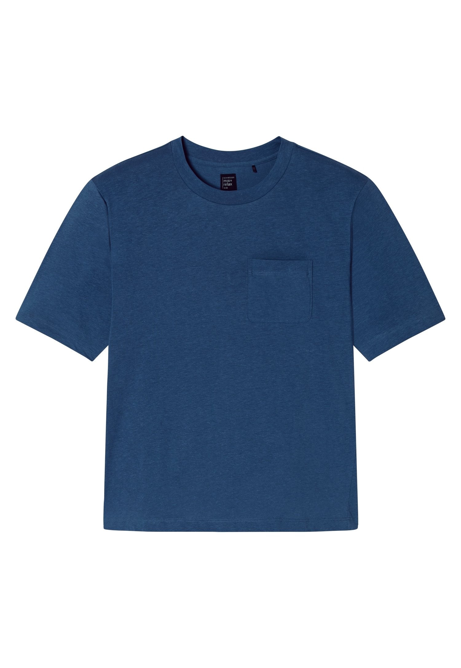 T-Shirt Rundhals (Atlantikblau)
