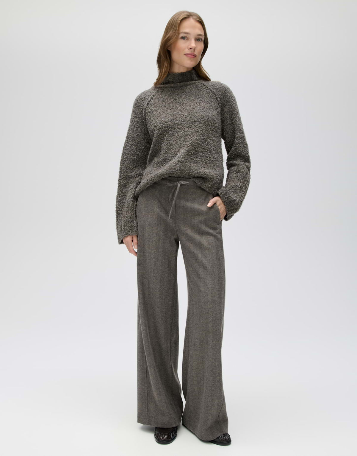 Melane herringbone (Warm Greige)