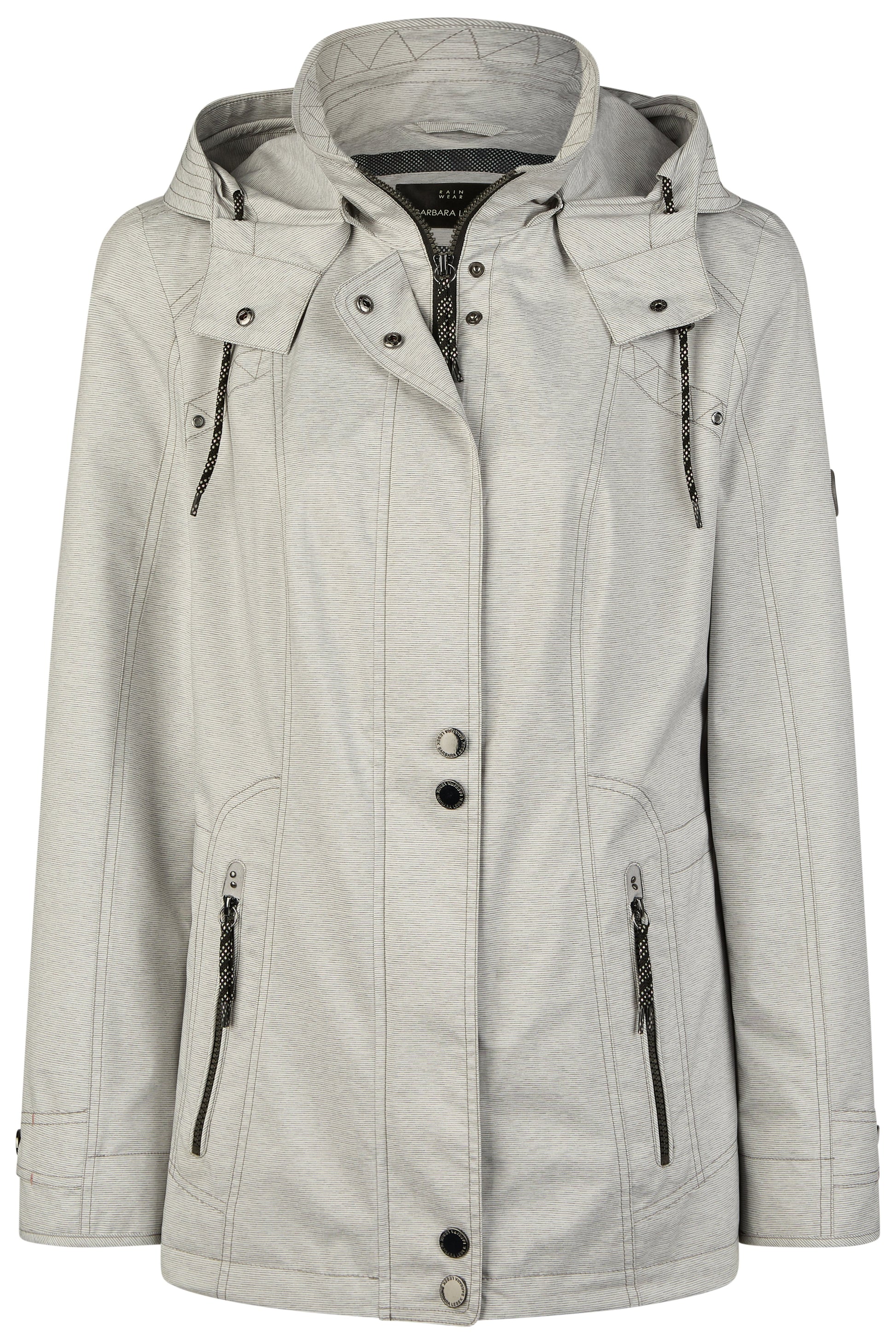 Funktionsjacke mit Kapuze (Graphite)