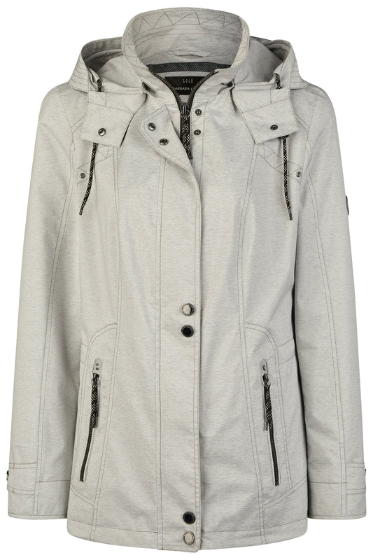 Funktionsjacke mit Kapuze (Graphite)
