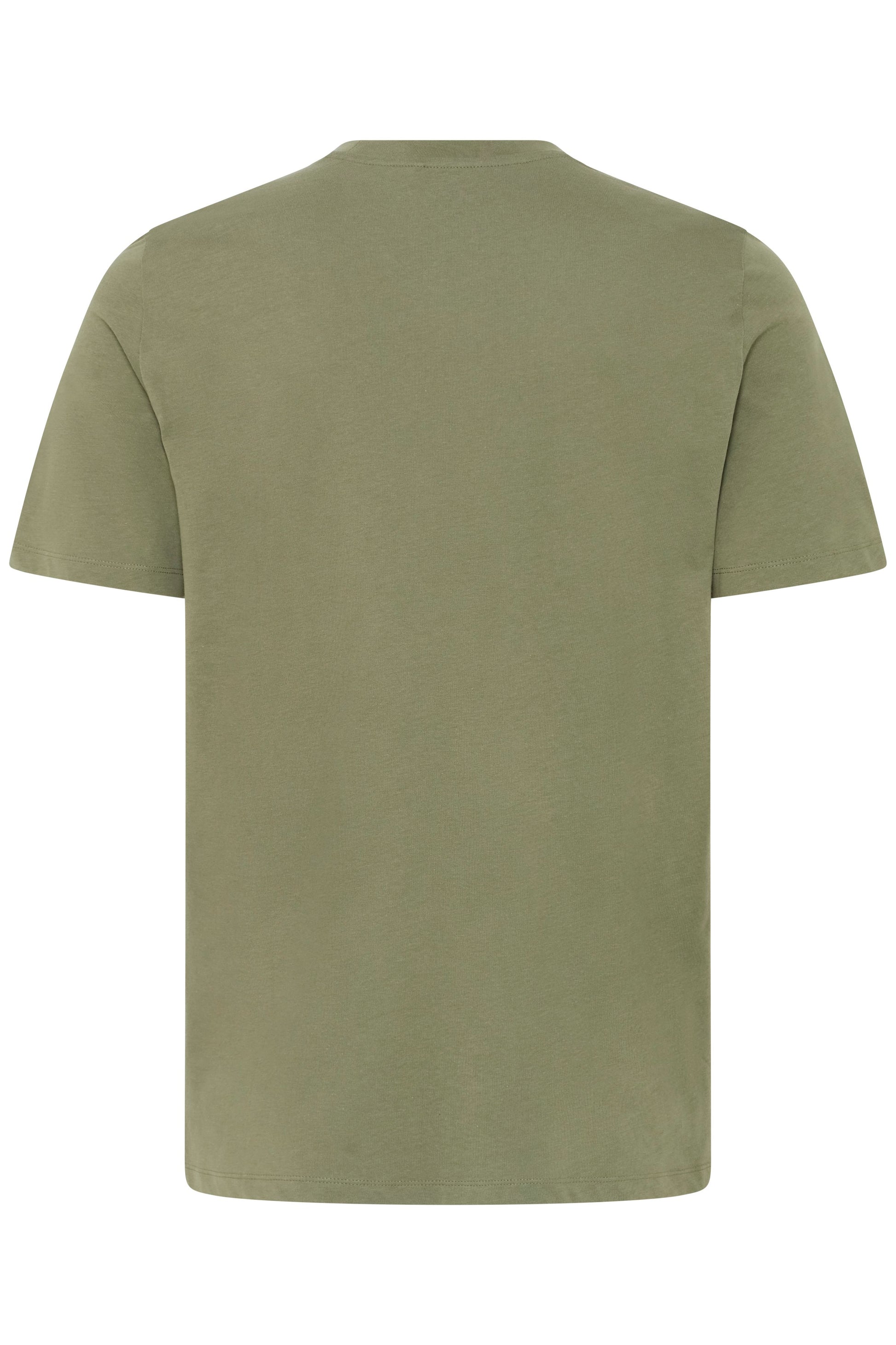 Bhkaan Emb S/s Tee (Dusty Oliv)