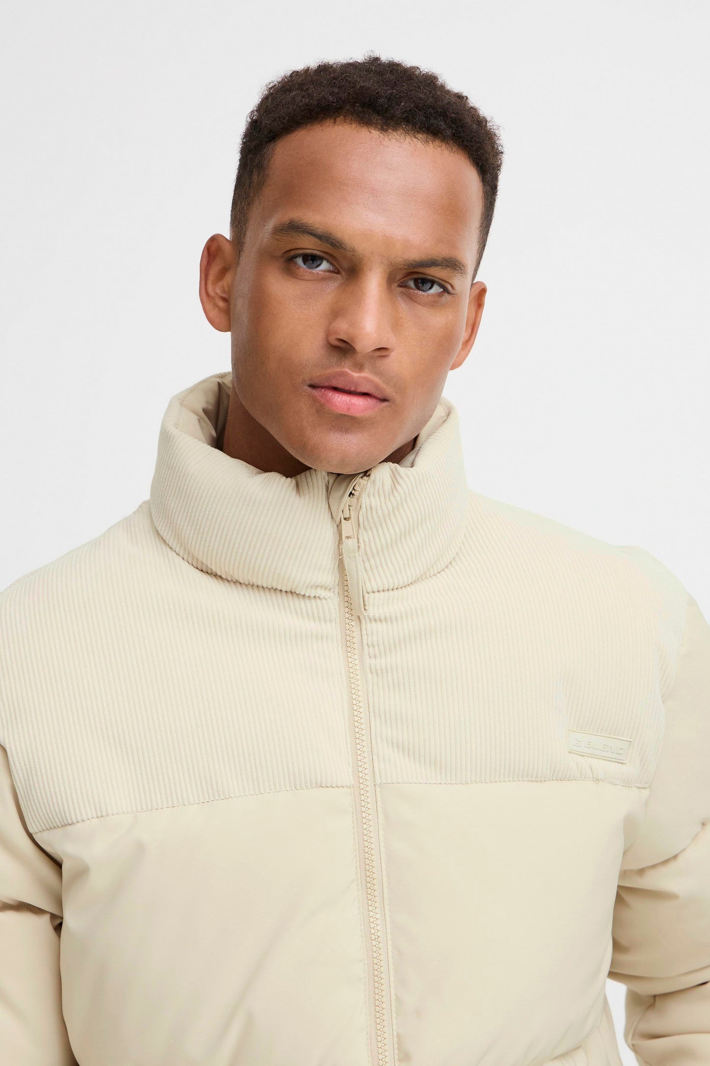 Bhflynn Fabric Mix Jkt. (Oyster Gray)