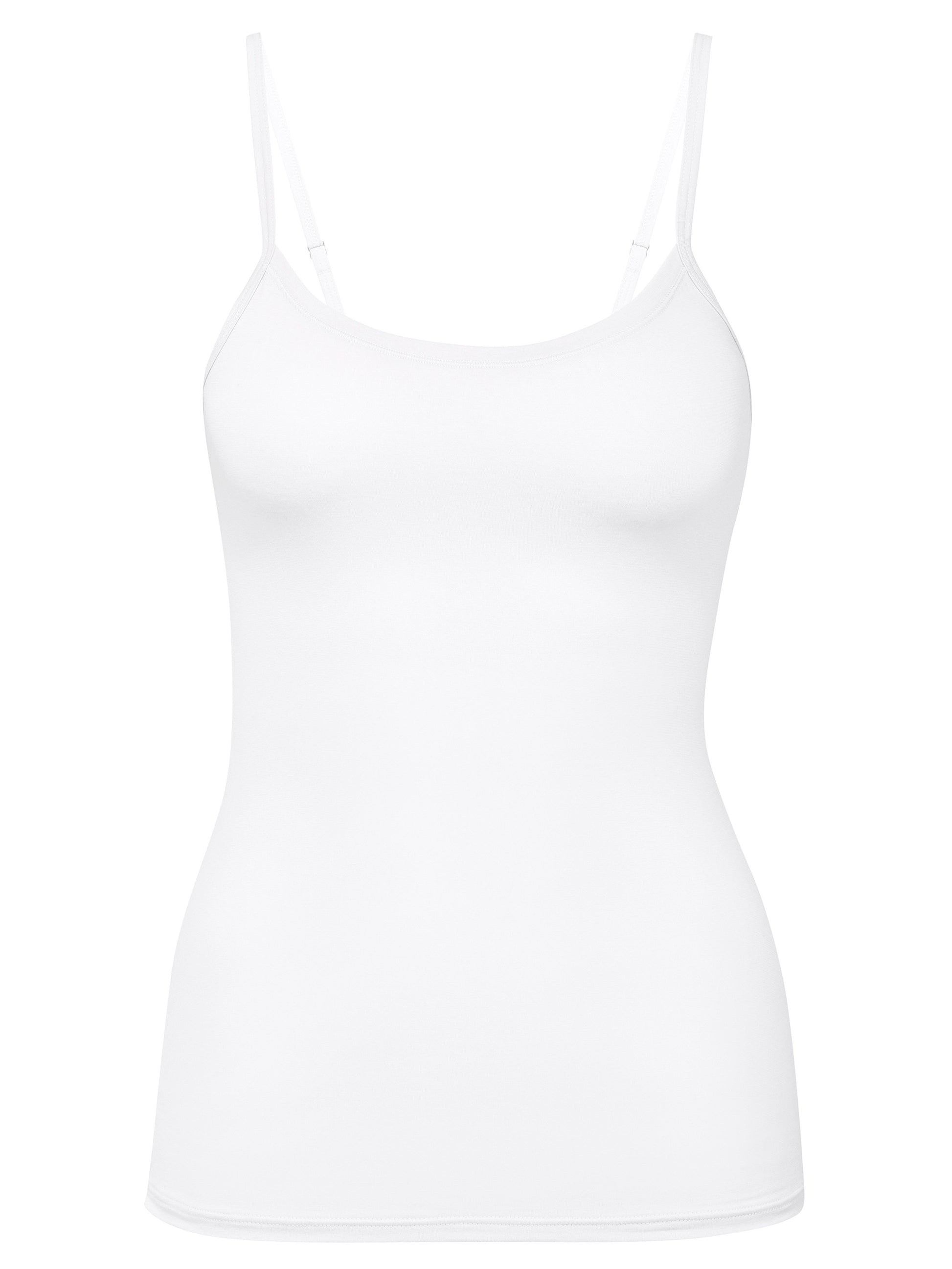WOMEN Spaghetti top (Weiss)