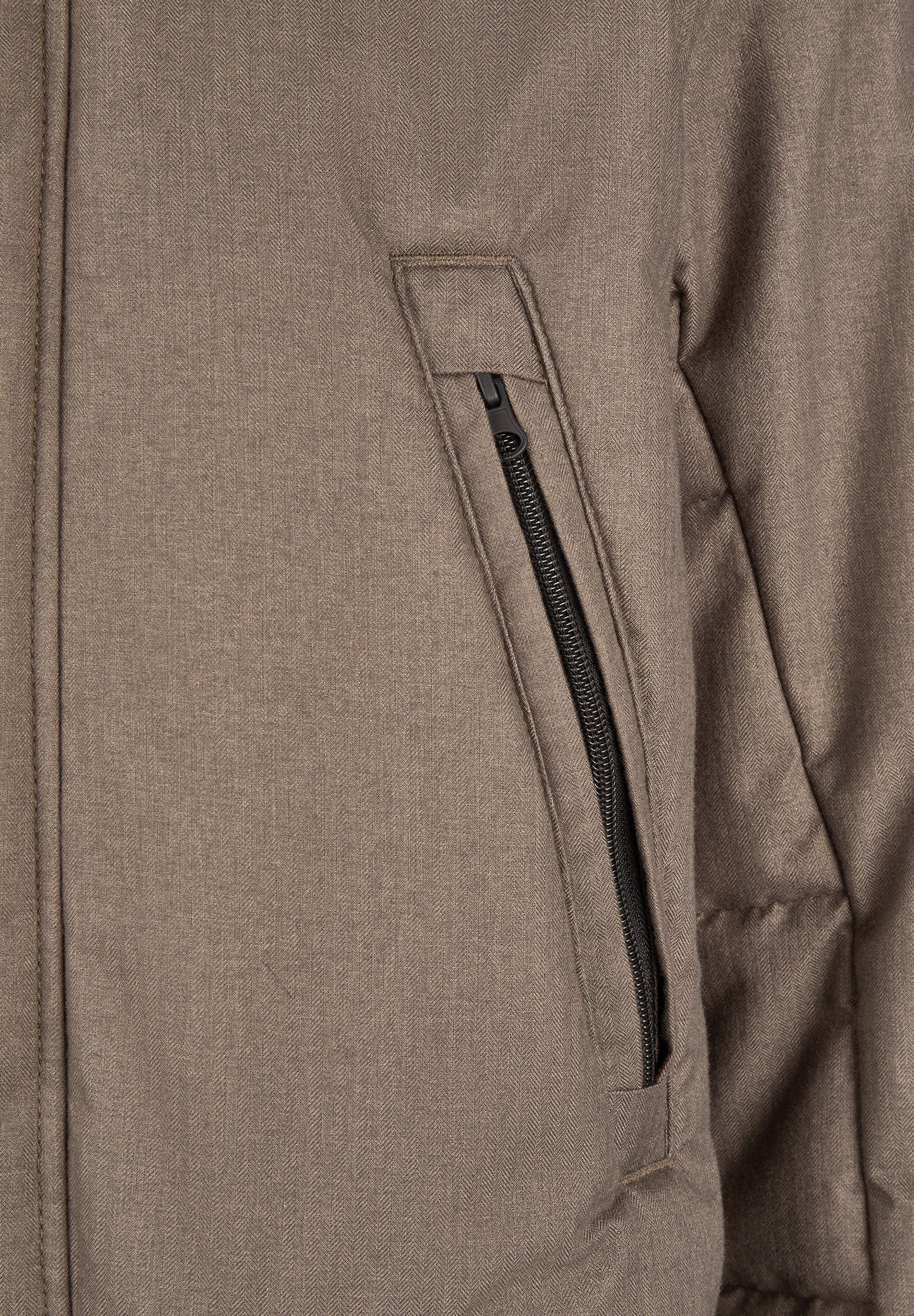 Jacke Wool Look (Cashew Brown)