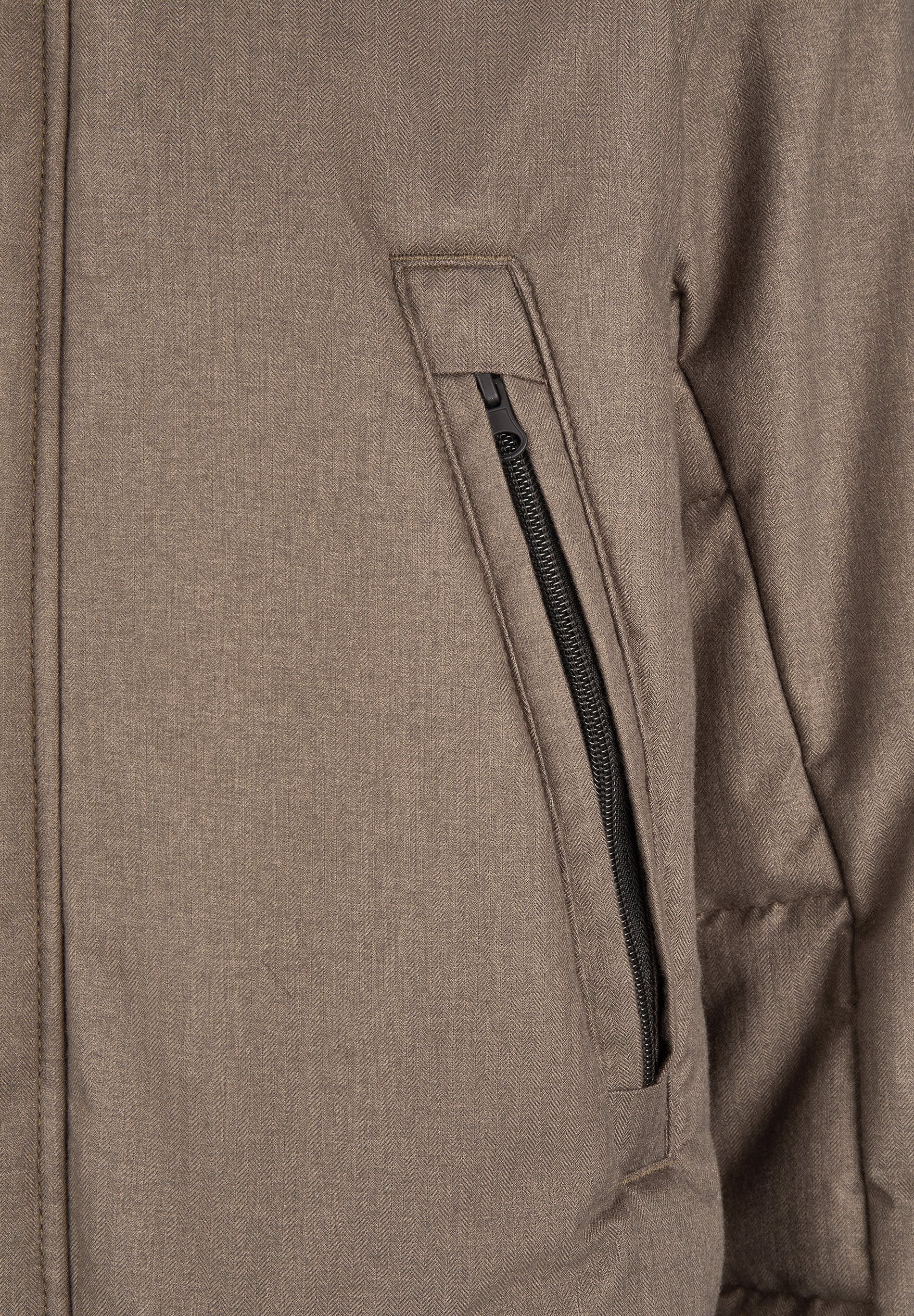 Jacke Wool Look (Cashew Brown)