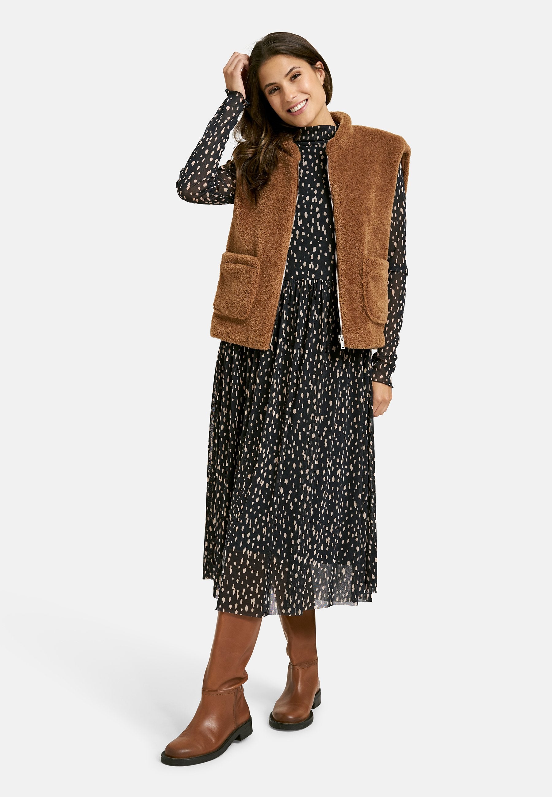 Teddy Vest (Caramel)