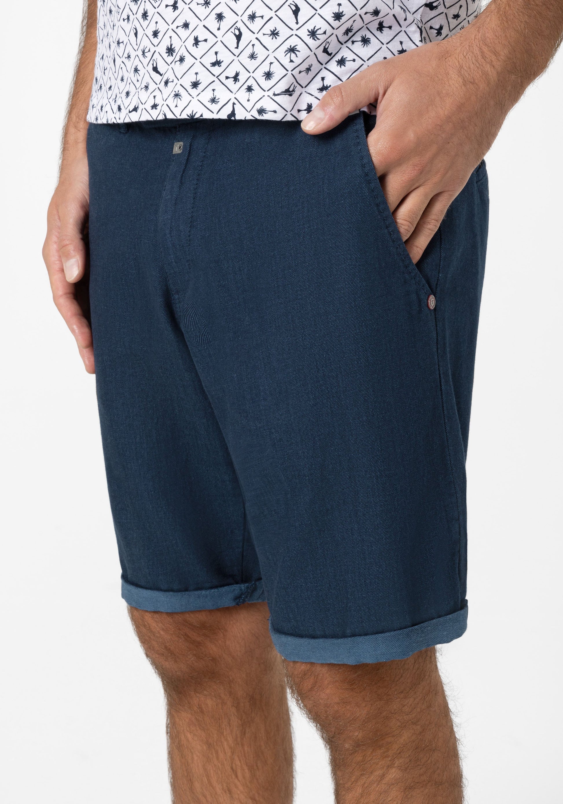 Slim JannoTZ Short (Dark Blue)