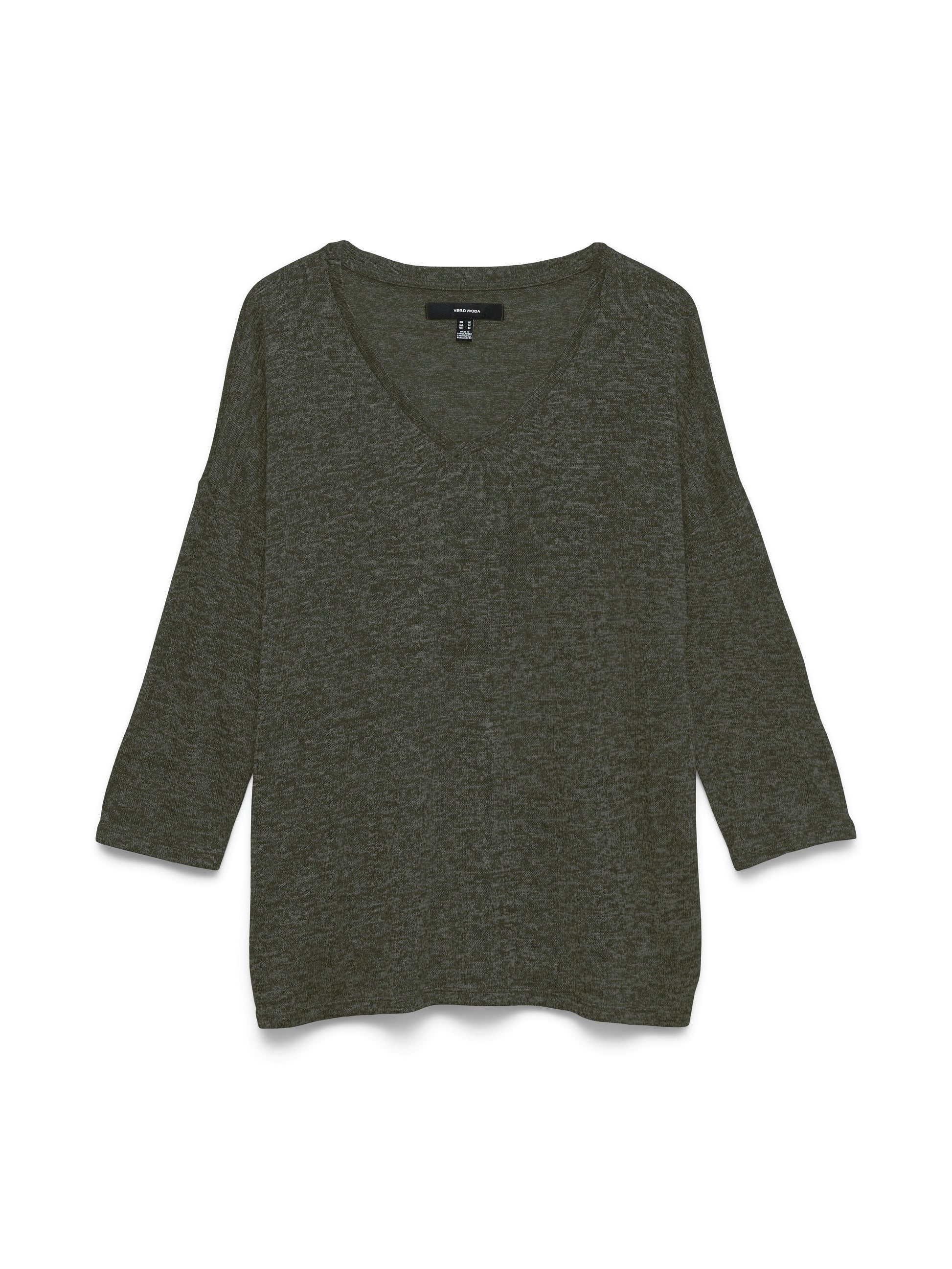 Vmbrianna 3/4 V-neck Blouse Boo (Forest Nig)